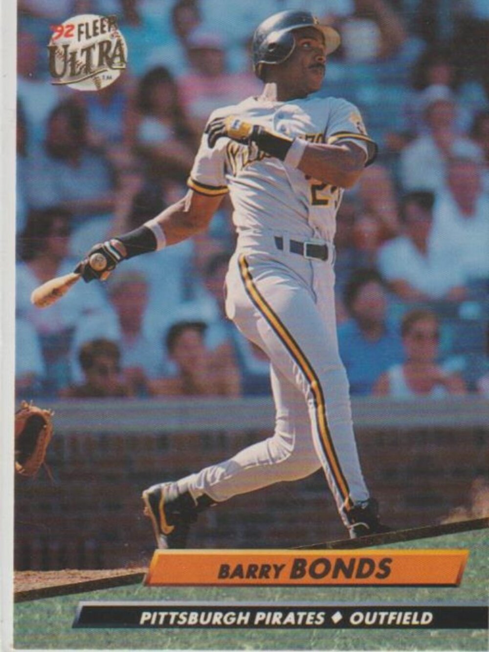Barry Bonds 1992 Fleer Ultra Pittsburg Pirates #251